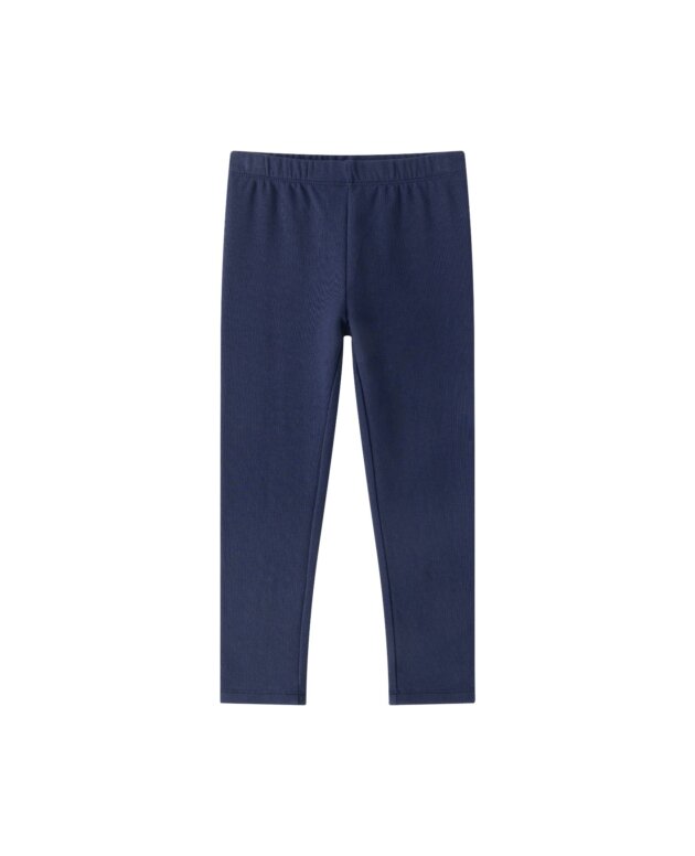 Legging afelpado azul marino.