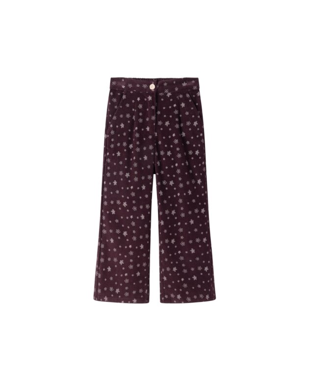 Pantalón floreado